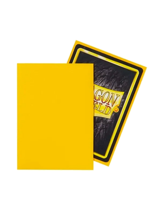 Fundas Standard Matte Amarillo (100 fundas) Dragon Shield