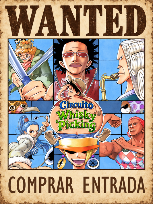 Circuito Whisky Picking: Entrada Torneo Semanal One Piece