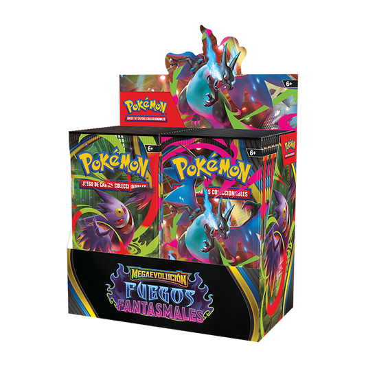 Megaevolución Fuegos Fantasmales Box Pokémon TCG