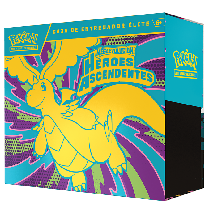 Caja de Entrenador Élite de Megaevolución Héroes Ascendentes de Pokémon TCG