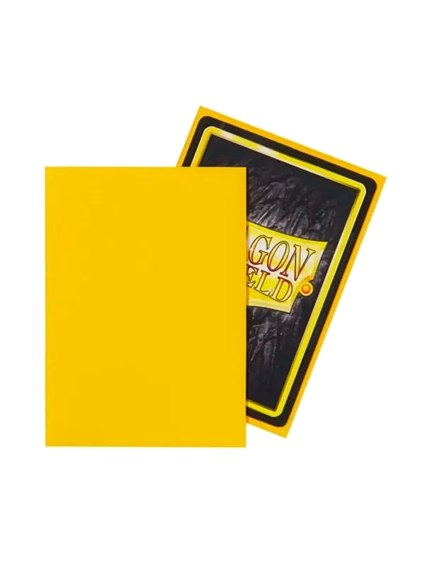 Fundas Standard Matte Amarillo (100 fundas) Dragon Shield