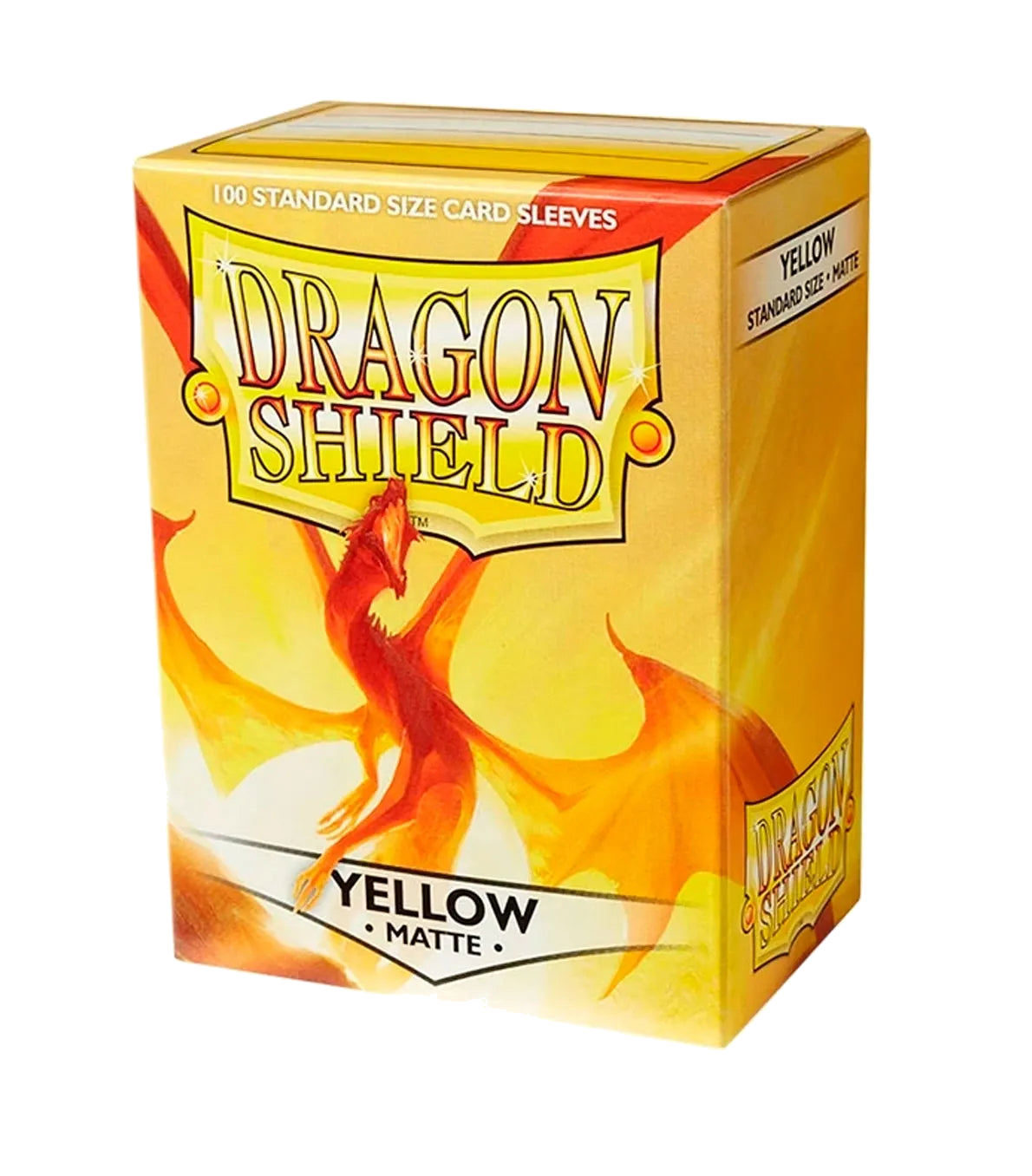 Fundas Standard Matte Amarillo (100 fundas) Dragon Shield