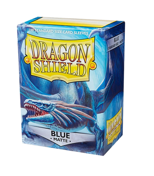 Fundas Standard Matte Azul (100 fundas) Dragon Shield